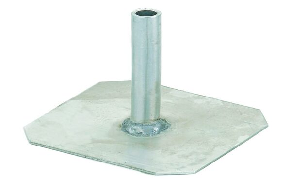 Aluminium Earth Plate with Pipe